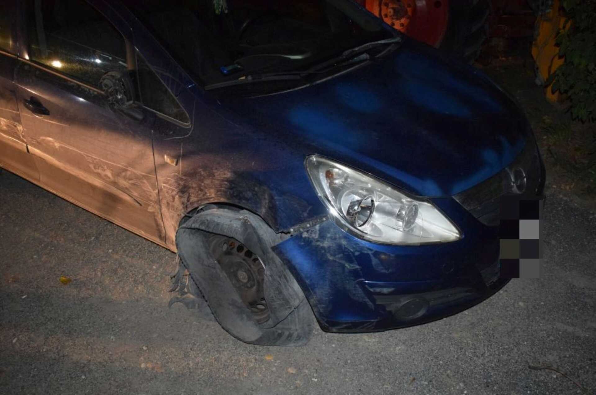 Opel részeg sofőrrel