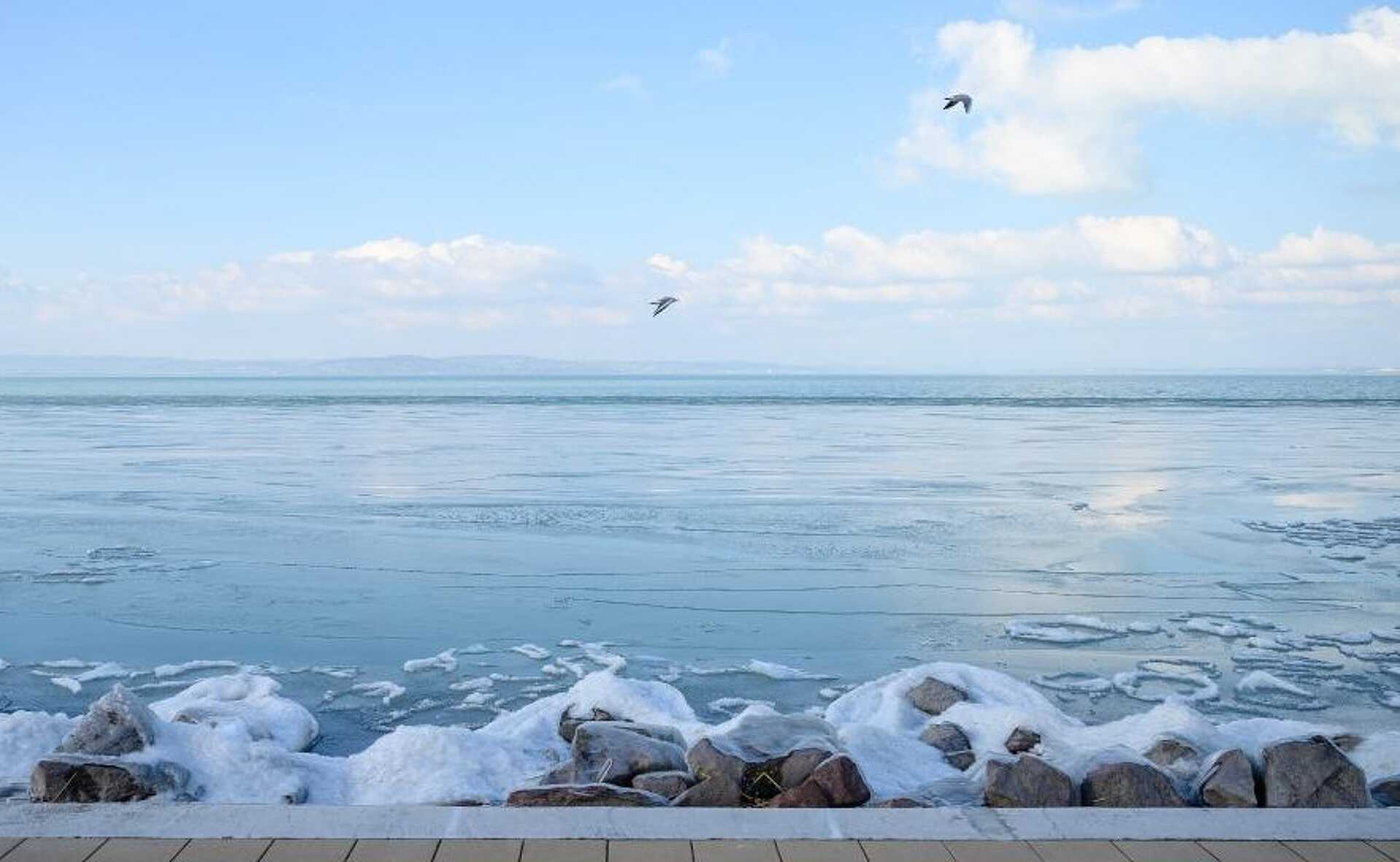 Fagyos Balaton