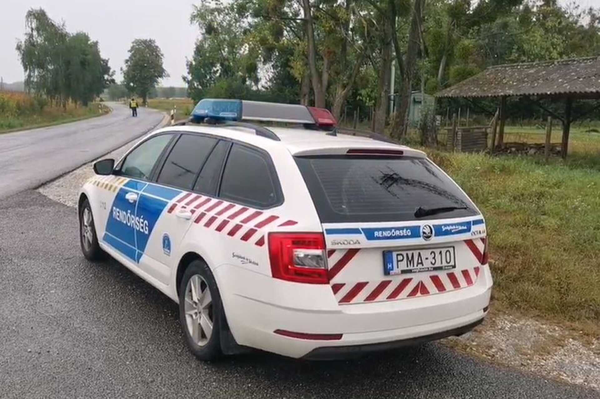 rendőr, rendőrautó